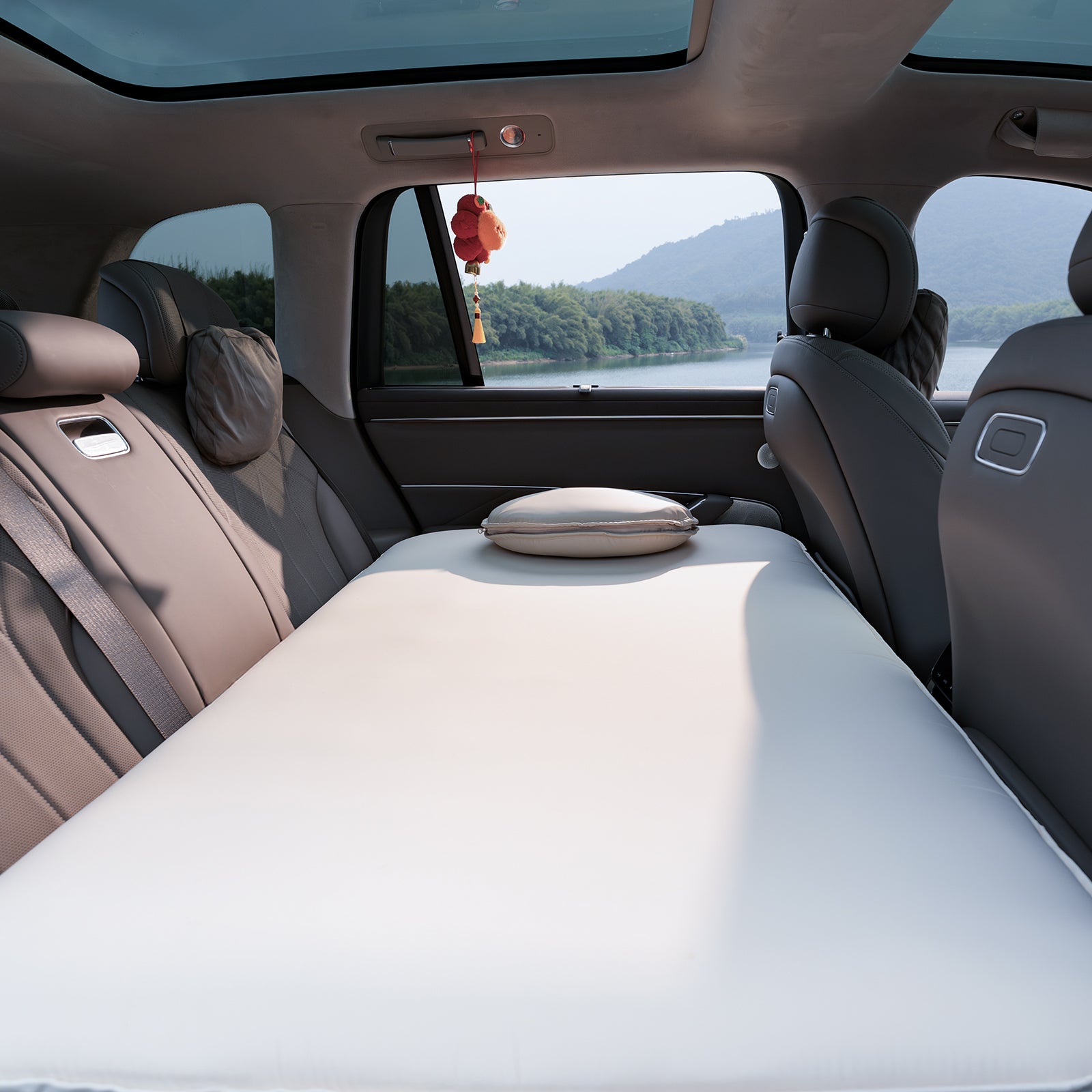 SnugNest Back Seat Foam-Top Sleeping Pad for SUV