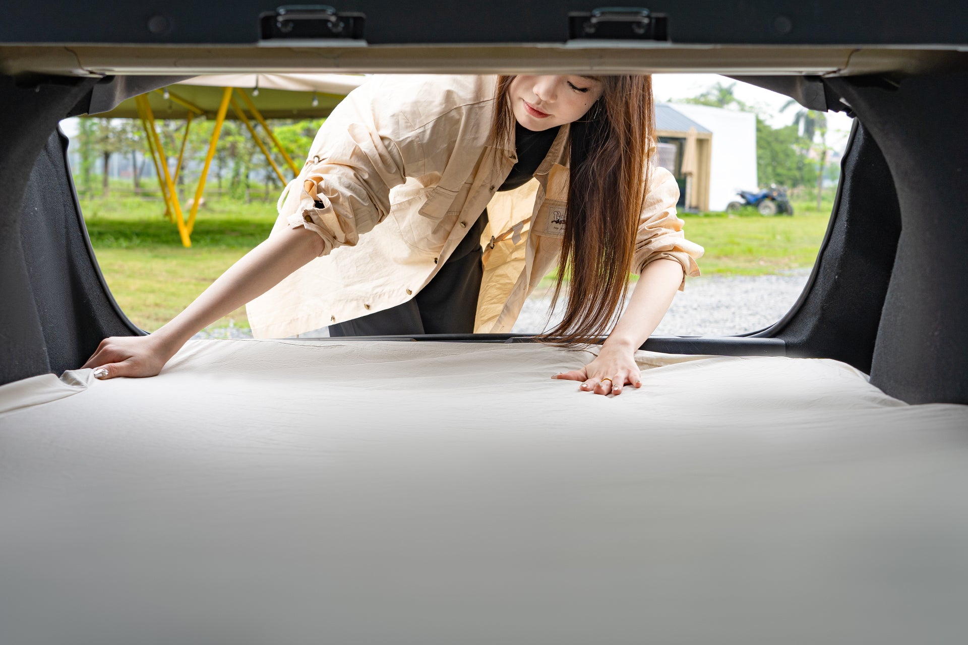 tesla model 3 memory foam mattress with washable cover