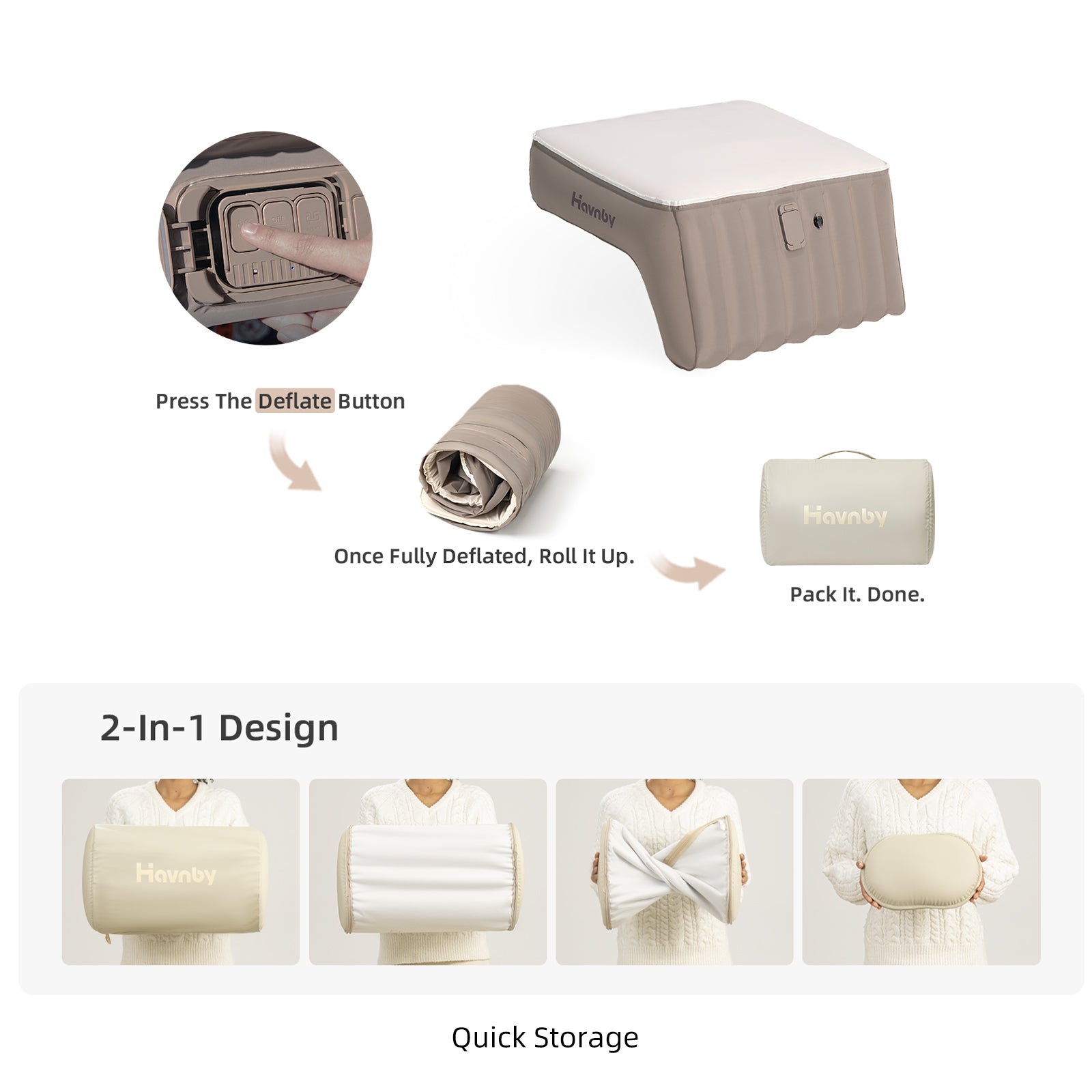 MiniNest Third-Row Sleeping Pad for Tesla Model YL