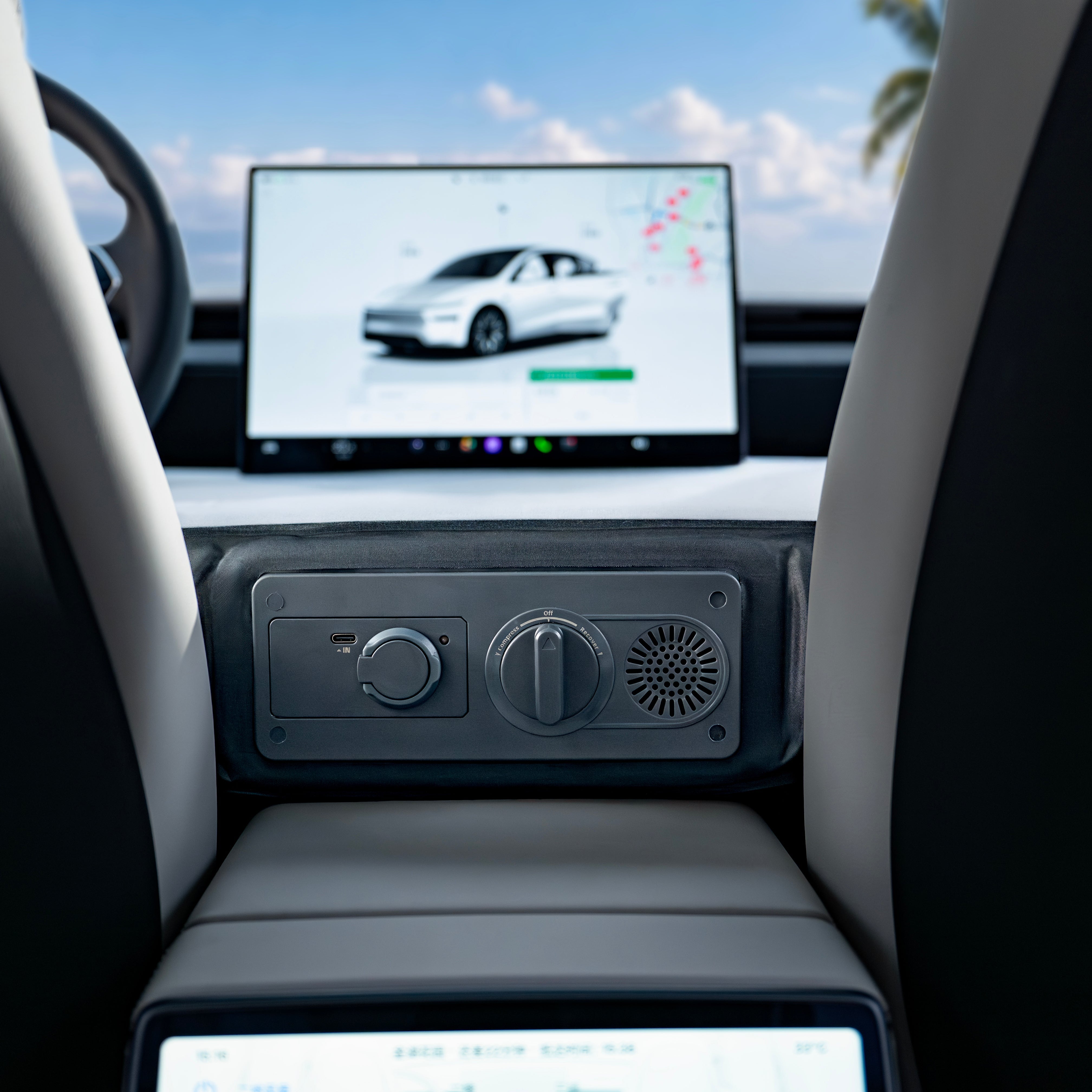 FlatCore Hybrid Support Front Seat Mattress for Tesla Model YL
