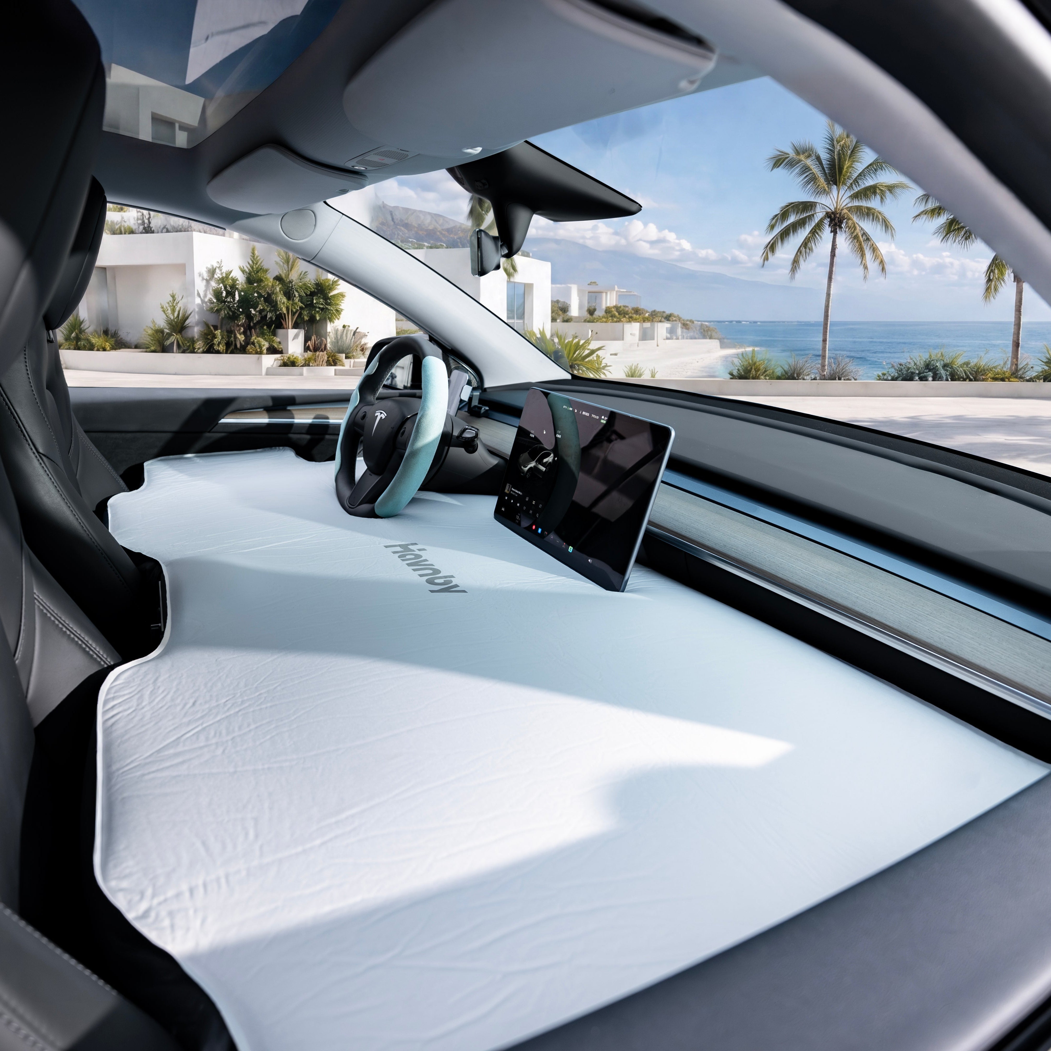 FlatCore Hybrid Support Front Seat Mattress for Tesla Model YL