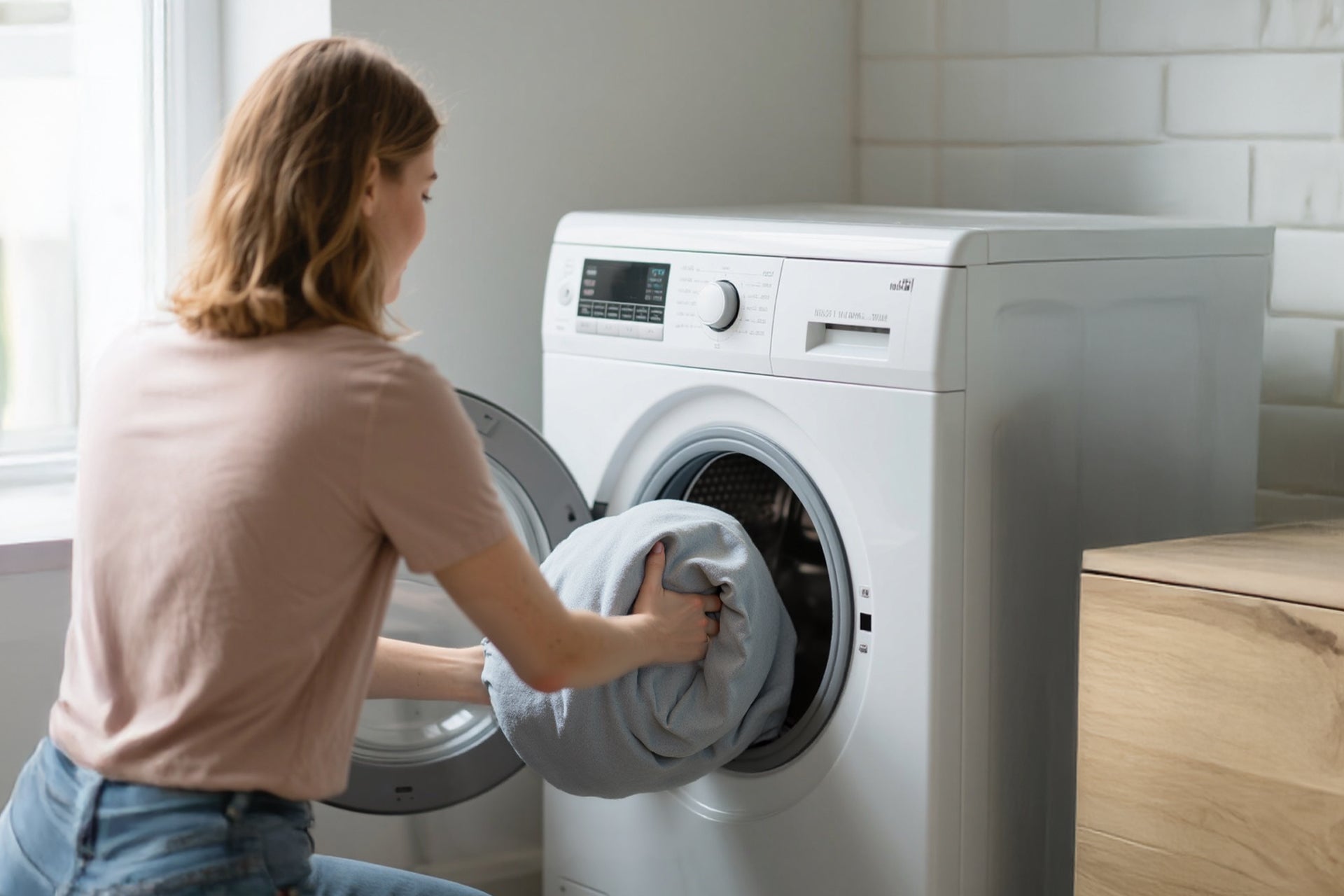 Breathable, noiseless fabric bed sheet, machine washable for easy care