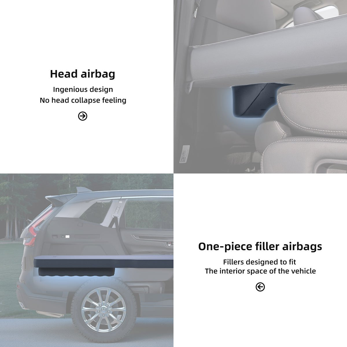 Air+Foam Honda CR - V Mattress - Havnby
