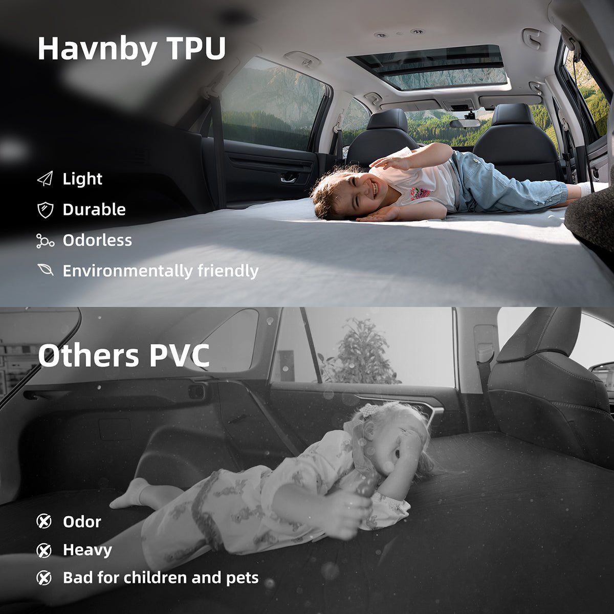 Air+Foam Honda CR - V Mattress - Havnby