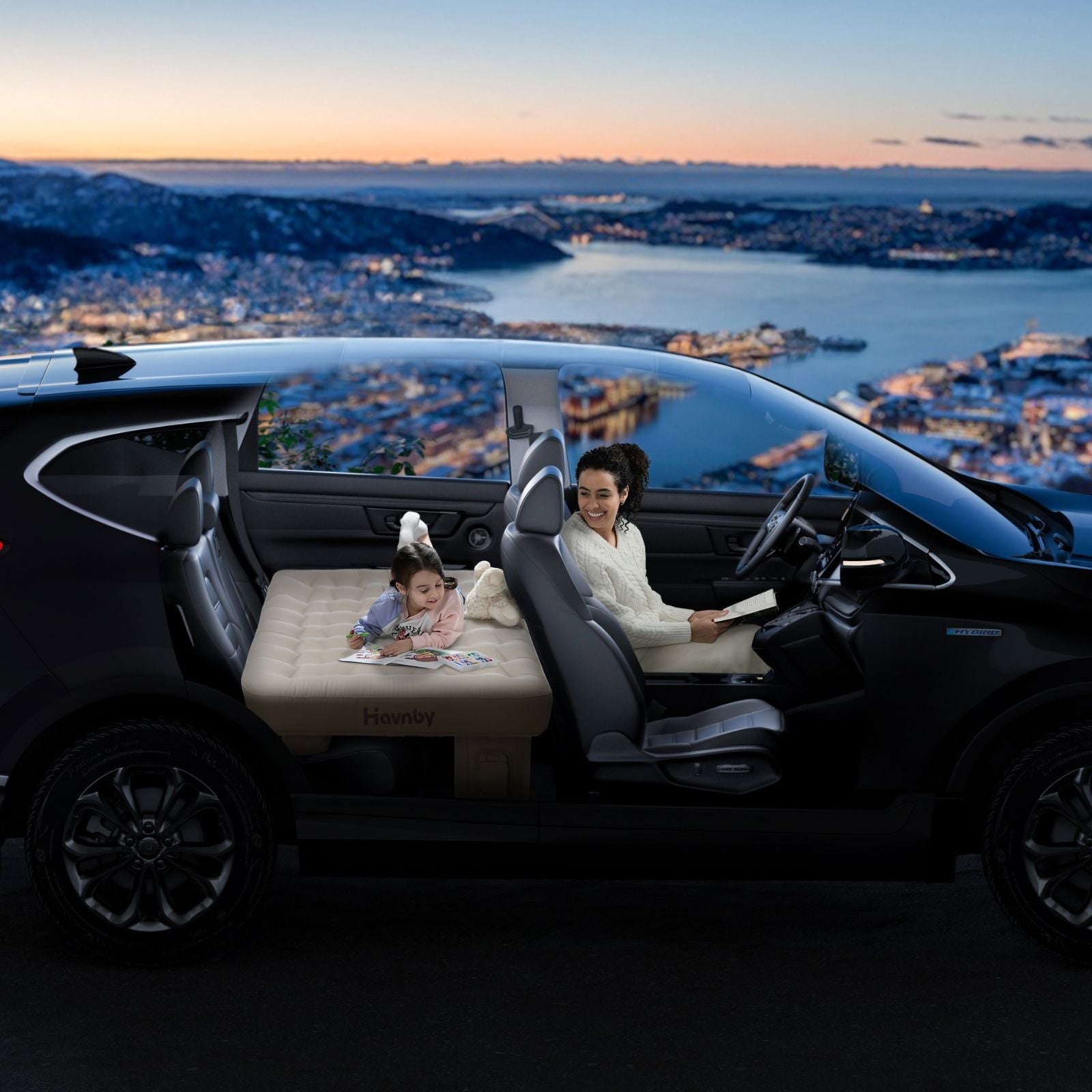 Air Inflatable TPU SUV Back Seat Mattress
