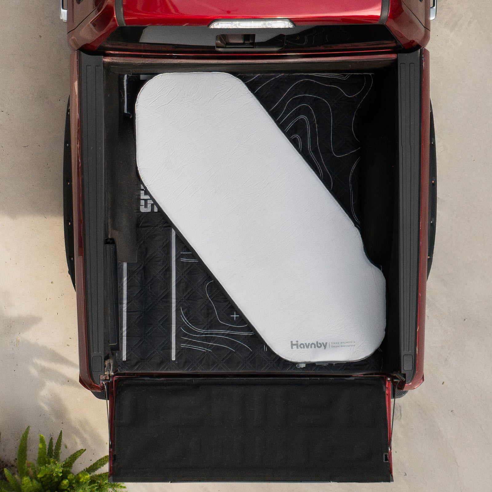Havnby Air+Foam Pickup Truck Bed Diagonal Mattress 4-inch foam