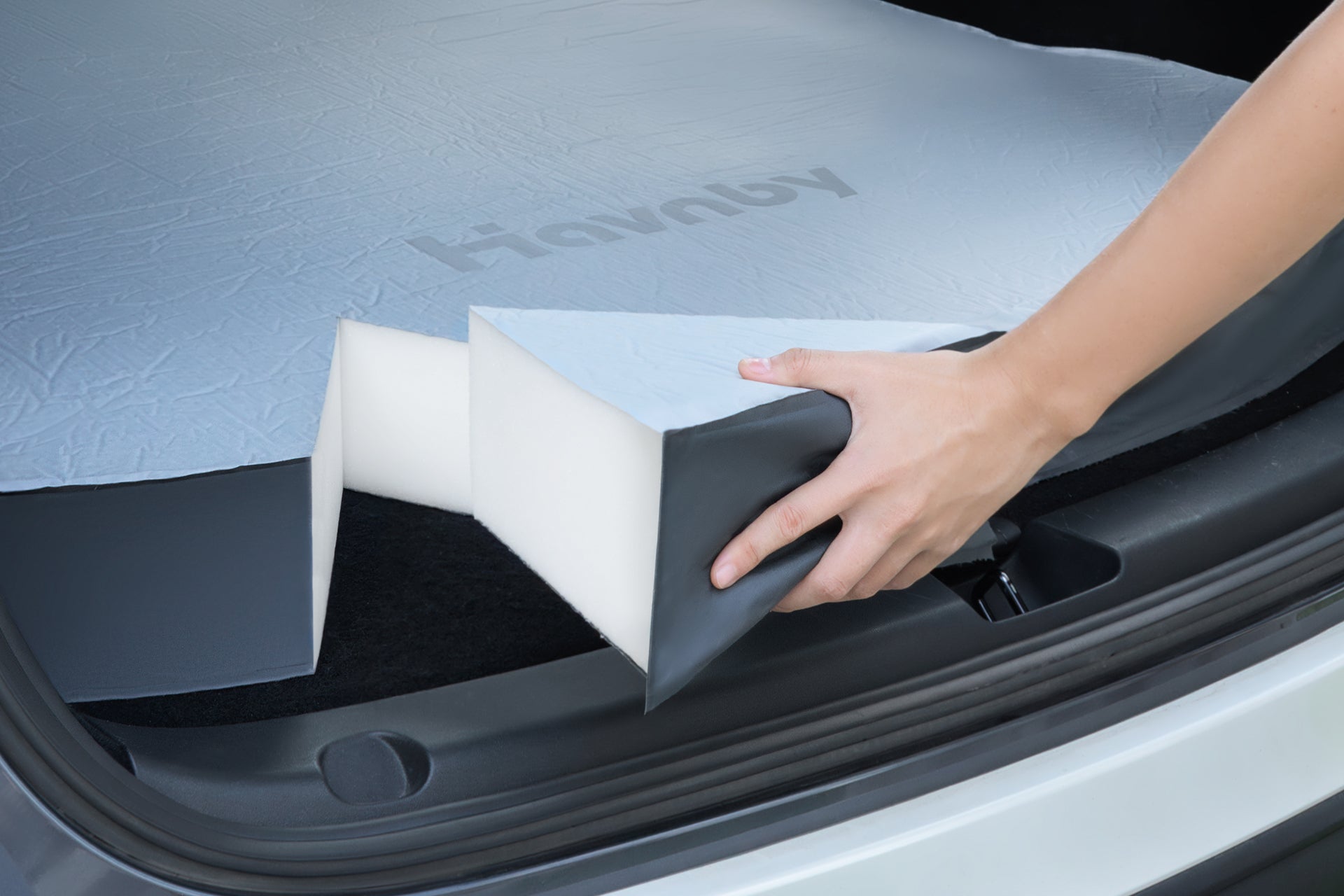 Havnby Tesla Model Y mattress with 4.5cm comfort foam