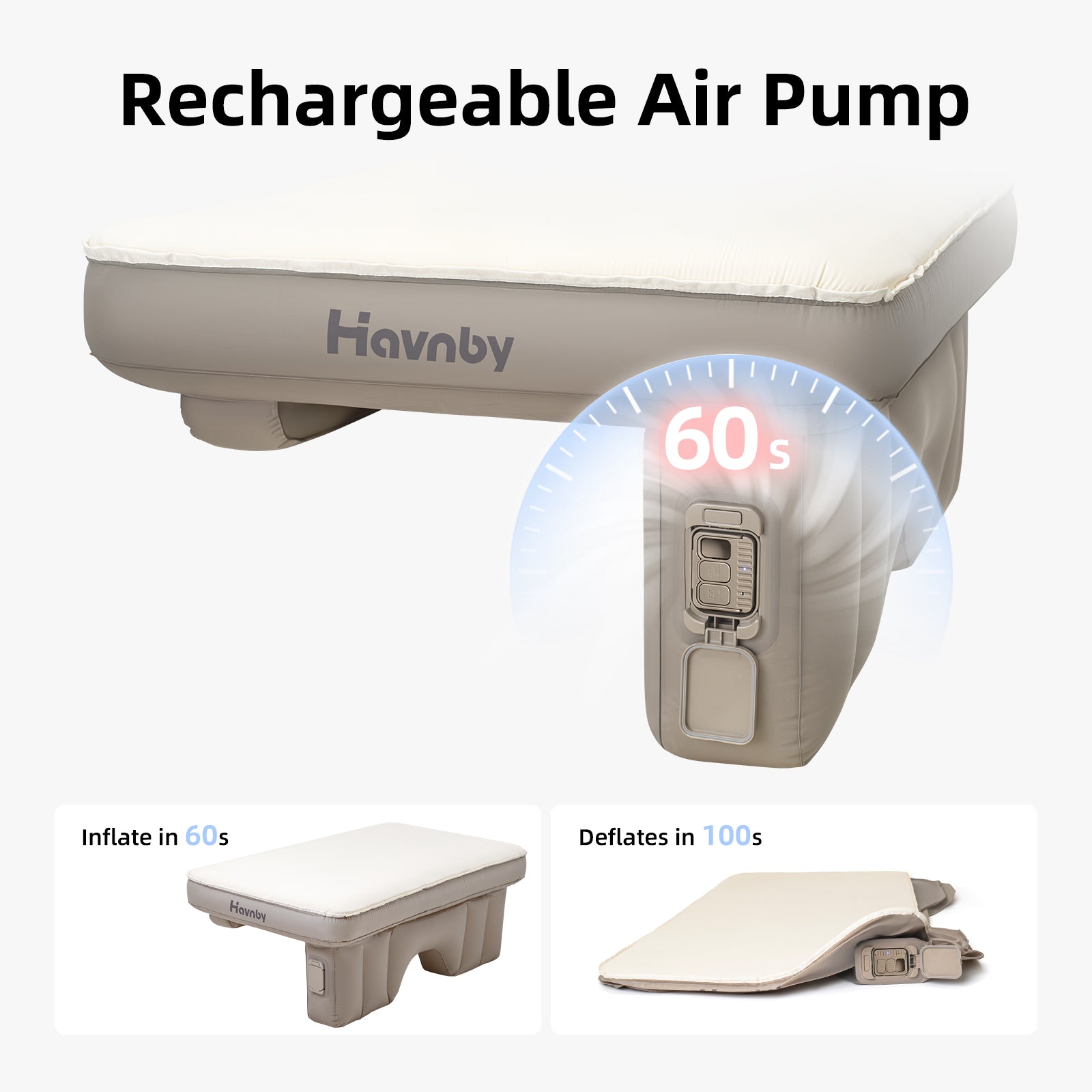 SUV TPU Air Foam Backseat Mattress CozyPad for Rav4 CRV - Havnby