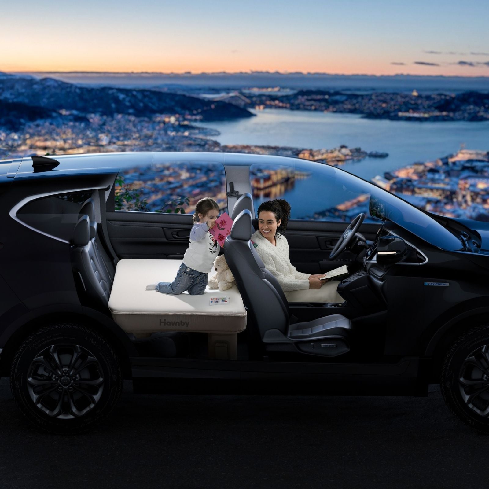 Air+Foam TPU SUV Back Seat Mattress