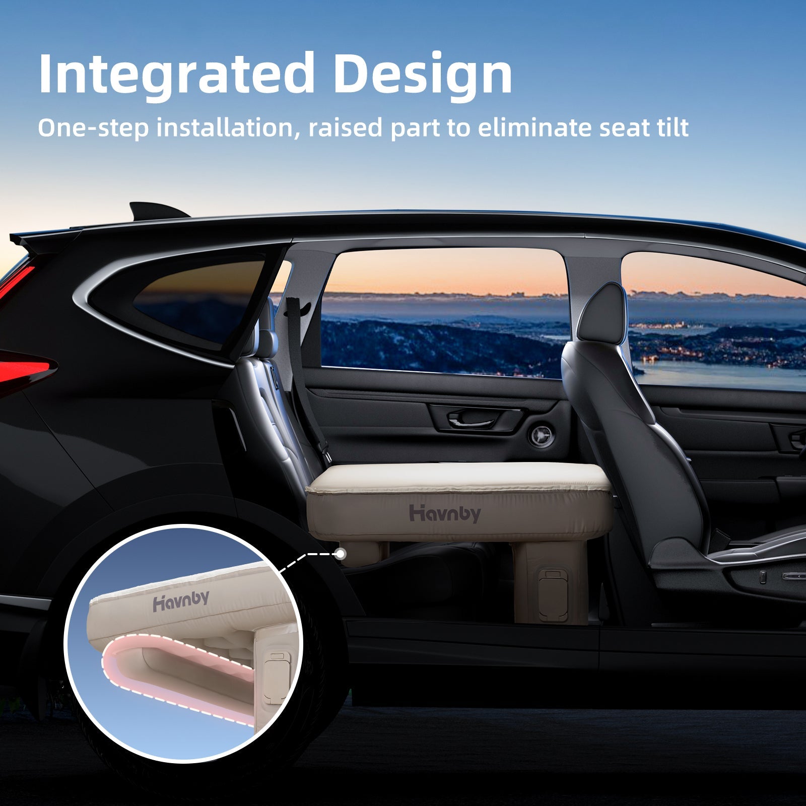 SUV TPU Air Foam Backseat Mattress CozyPad for Rav4 CRV - Havnby