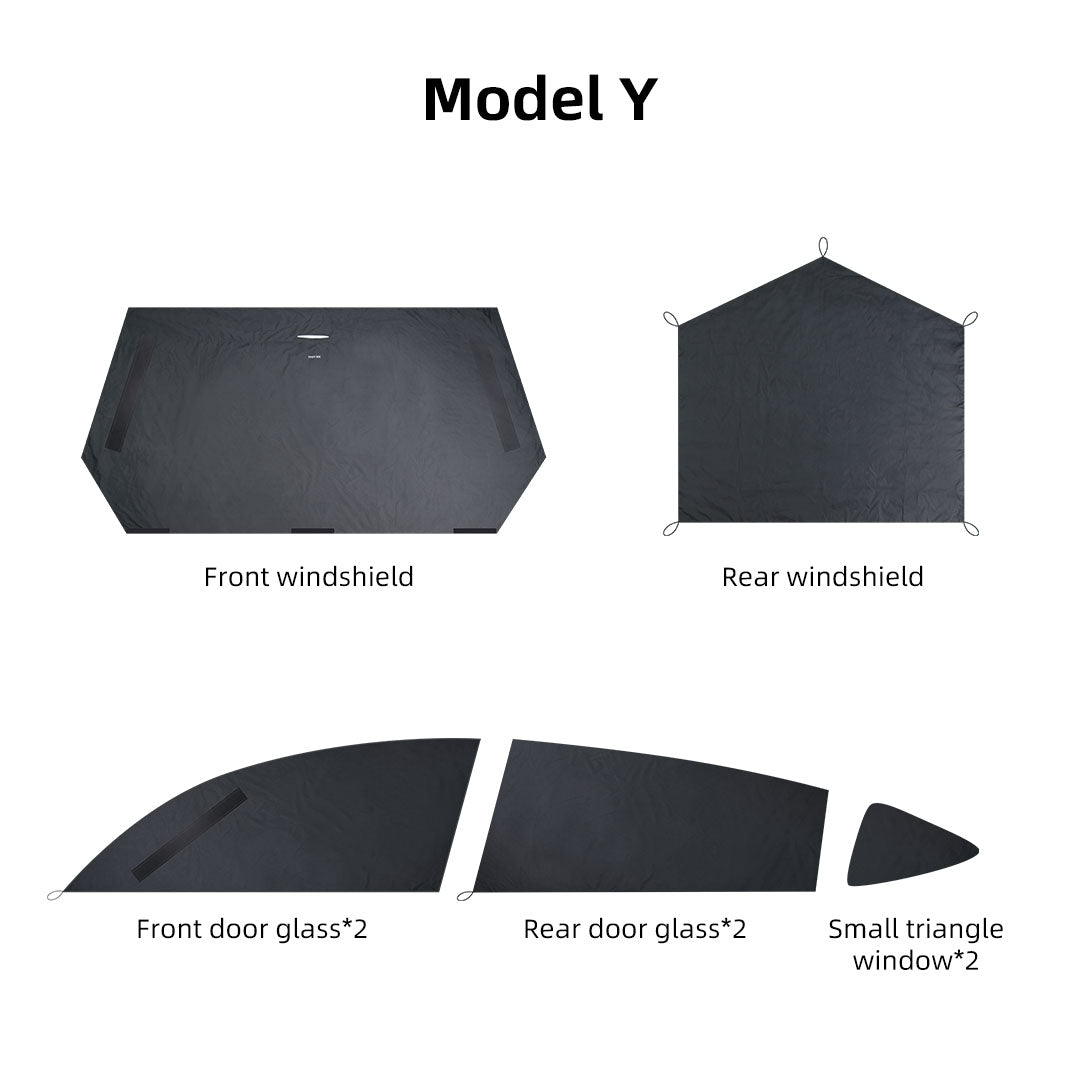 Tesla Model Y Window Shades - Havnby