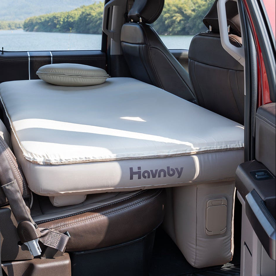 テスラ専用　Havnby製の車中泊マット Amazon | Havnby キャンプマットレス TeslaモデルY/X CertiPUR用 低