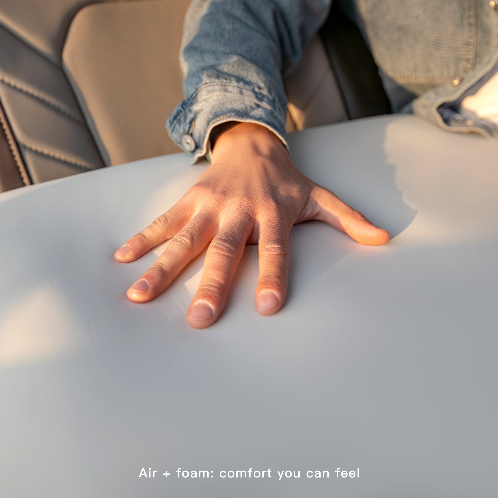 Air+Foam TPU pickup truck bagsædemadras