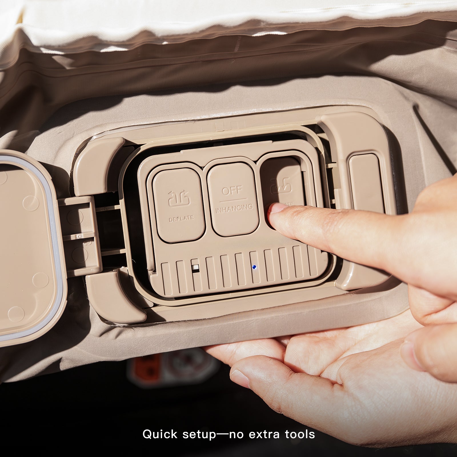 Air+Foam TPU pickup truck bagsædemadras