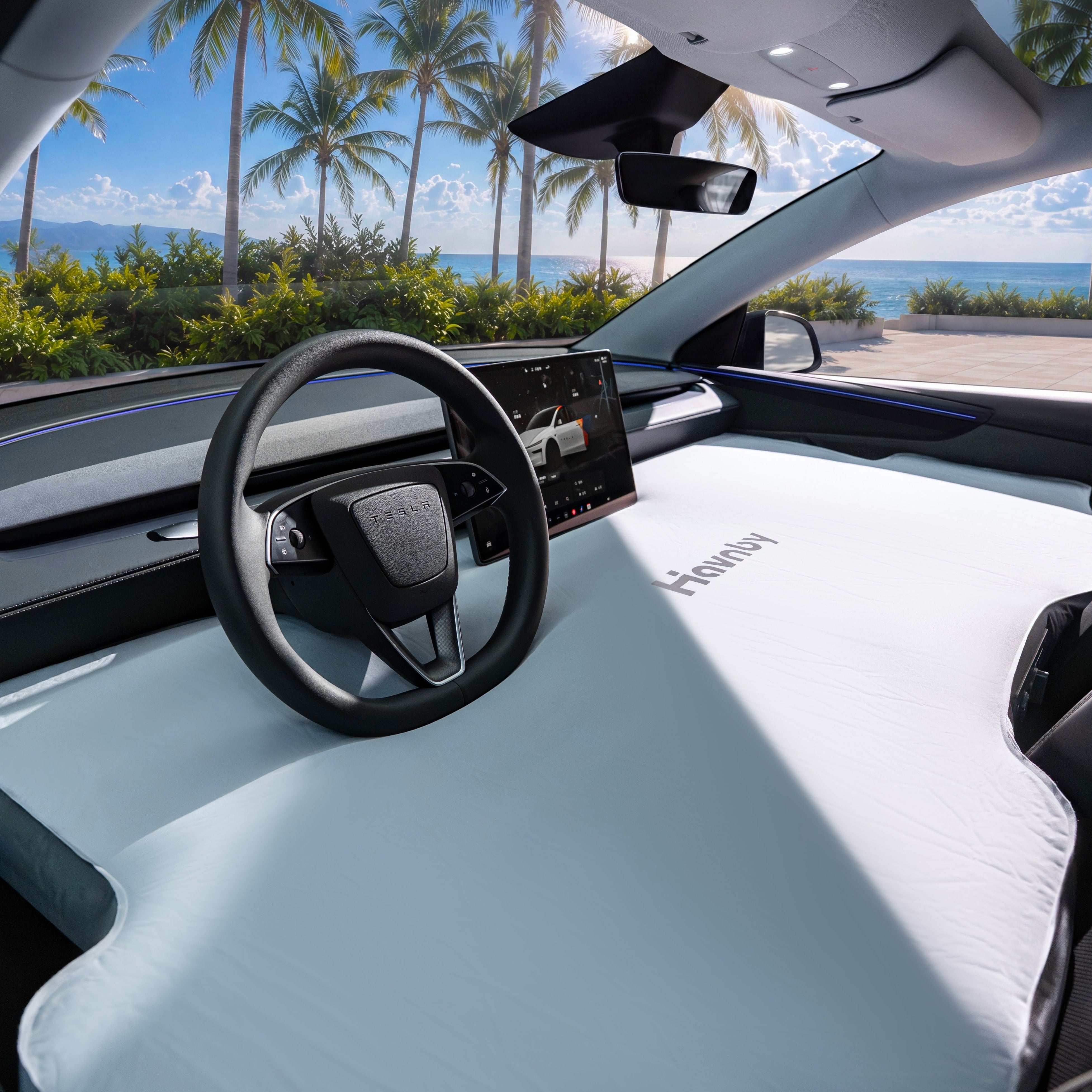 FlatCore Hybrid Support Front Seat Mattress for Tesla Model YL