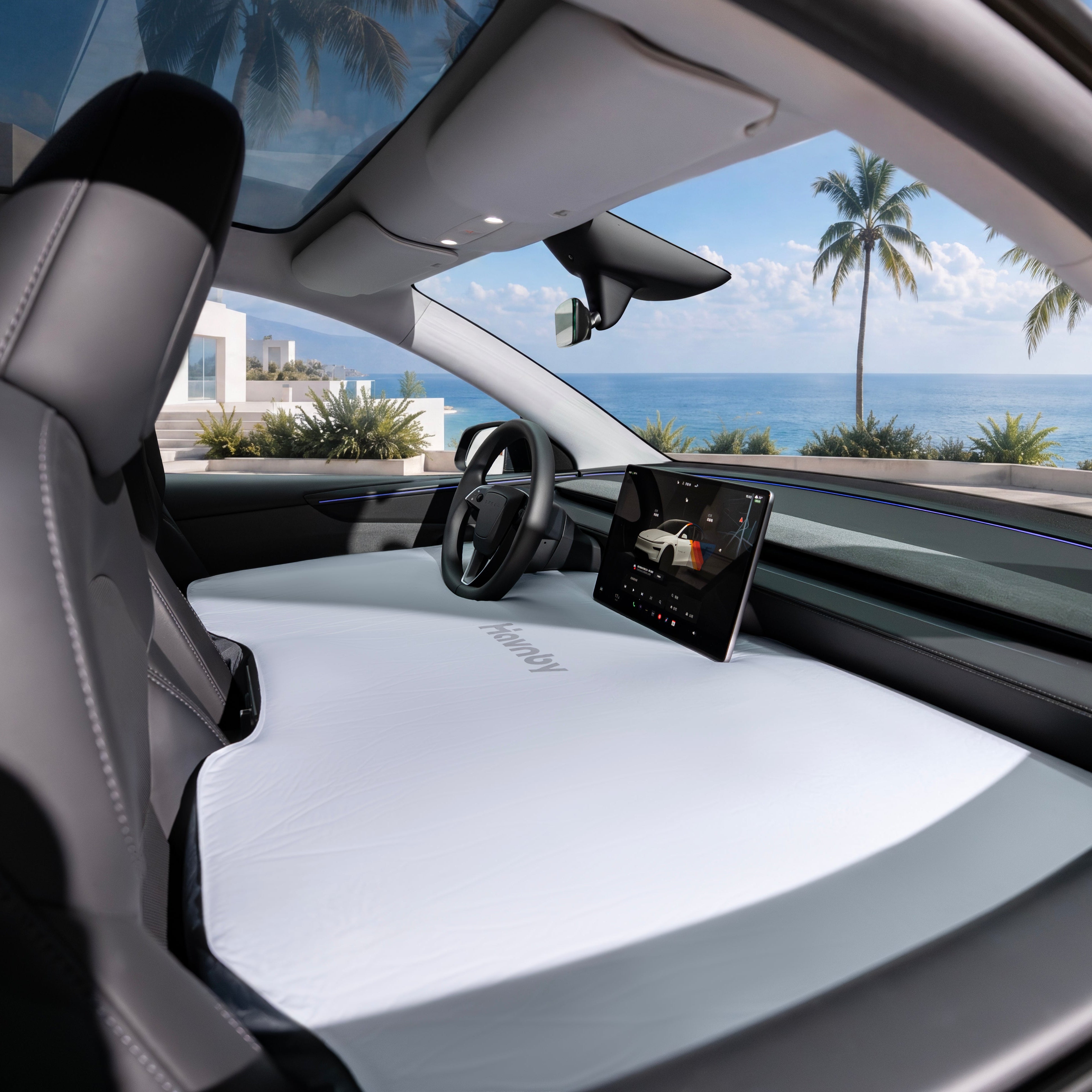 FlatCore Hybrid Support Front Seat Mattress for Tesla Model YL