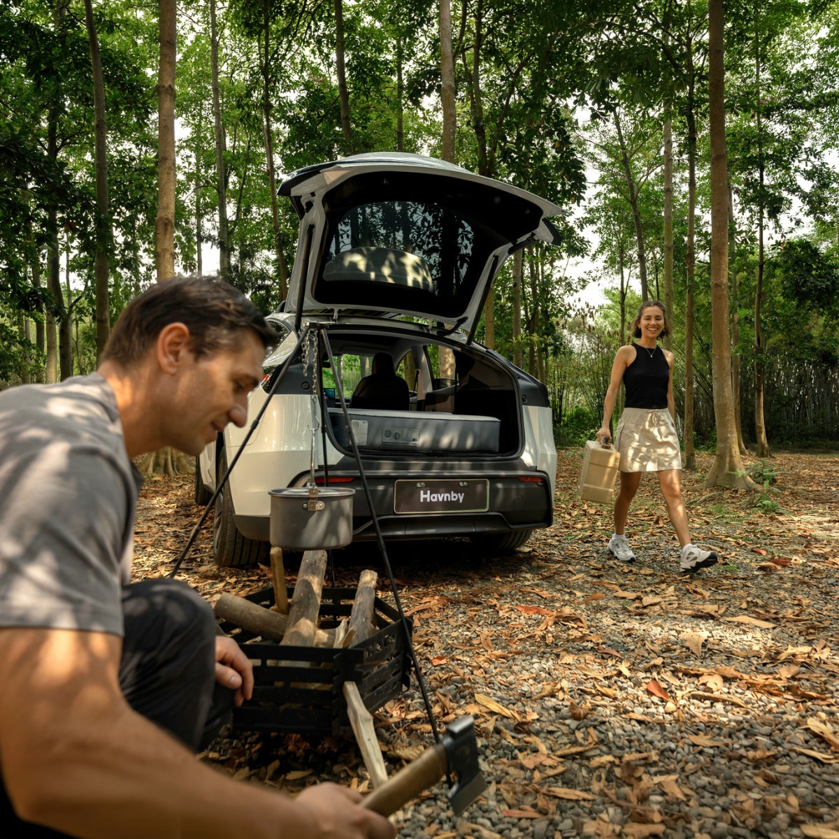 FlatCore Foam Mattress for Tesla Model Y