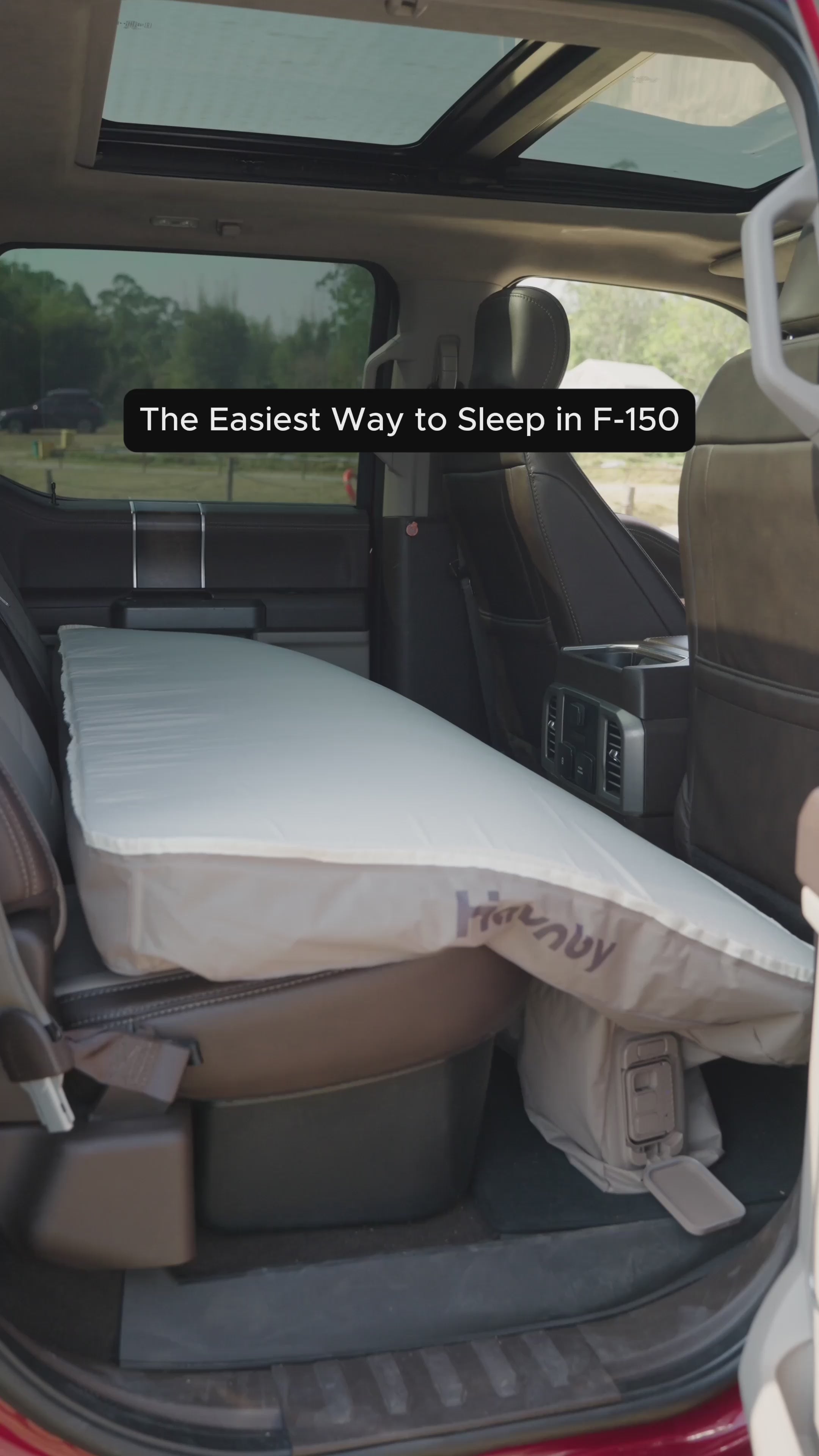 TPU Extension Pad for Pickup Back Seat Mattress