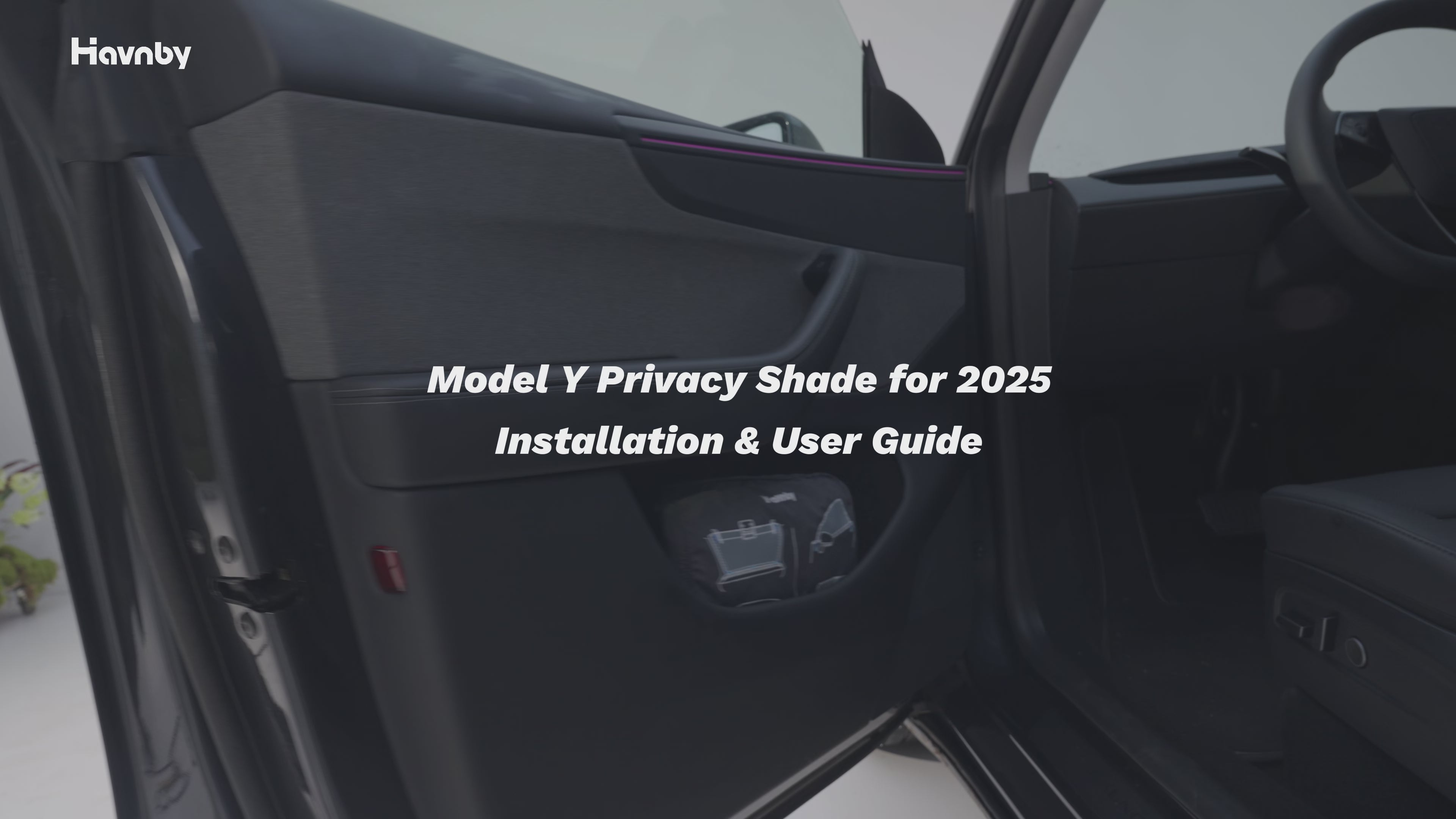 Tesla Model Y Juniper Window Shades