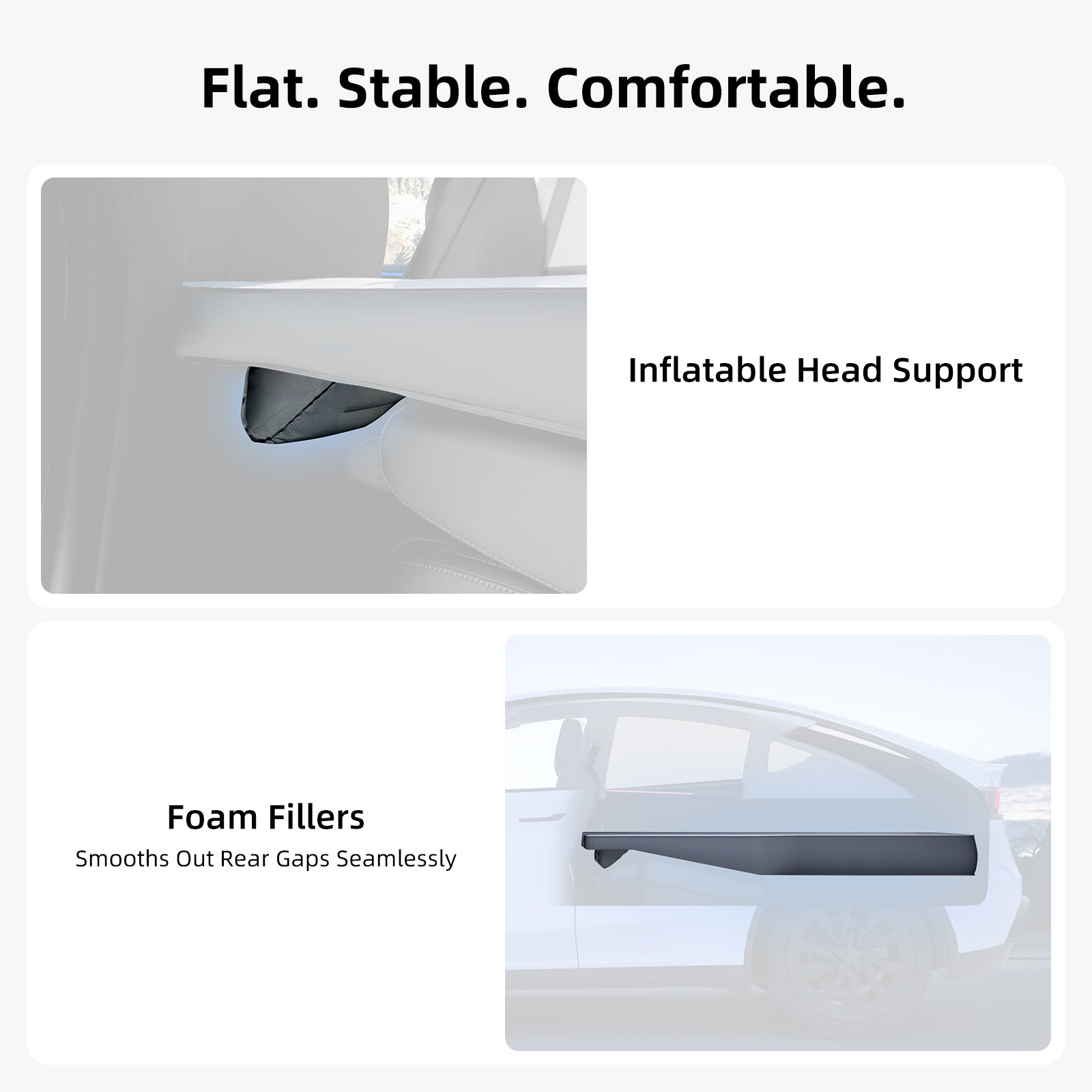 Independent support design of Havnby Autolevel Foam Tesla mattress providing balanced stability