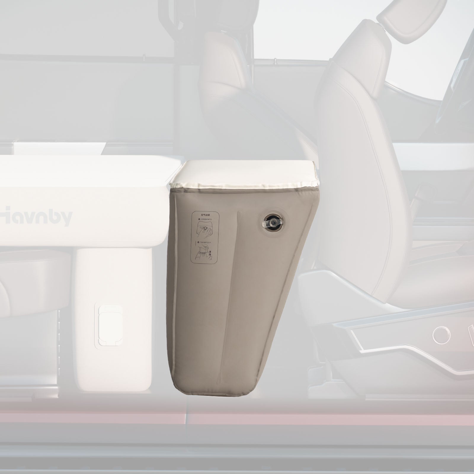 Havnby TPU Extension Pad for Pickup Back Seat Mattress full view